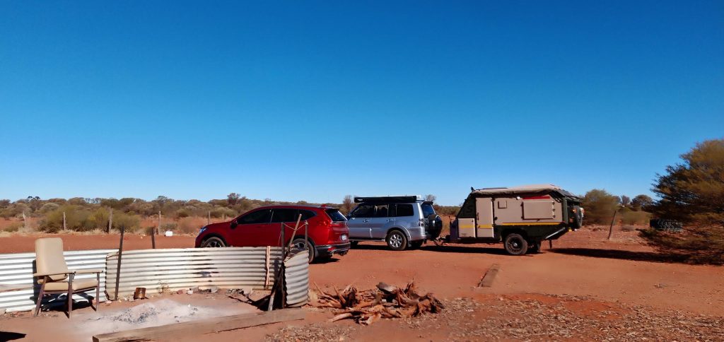 Campers at Morapoi Station