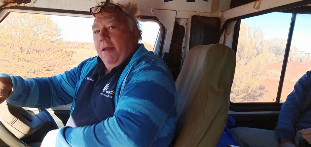 Greg Stubbs, the owner of Morapoi Station