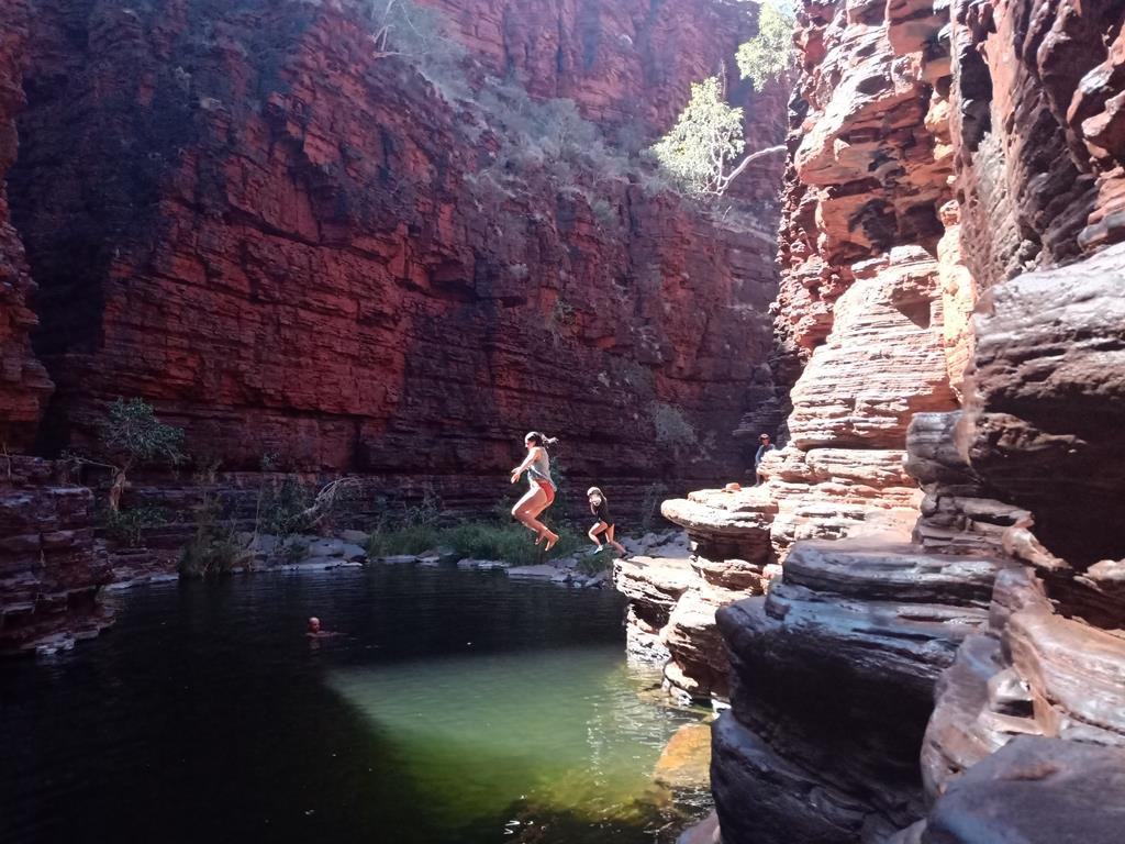 Knox Gorge dring the journey to Pilbara
