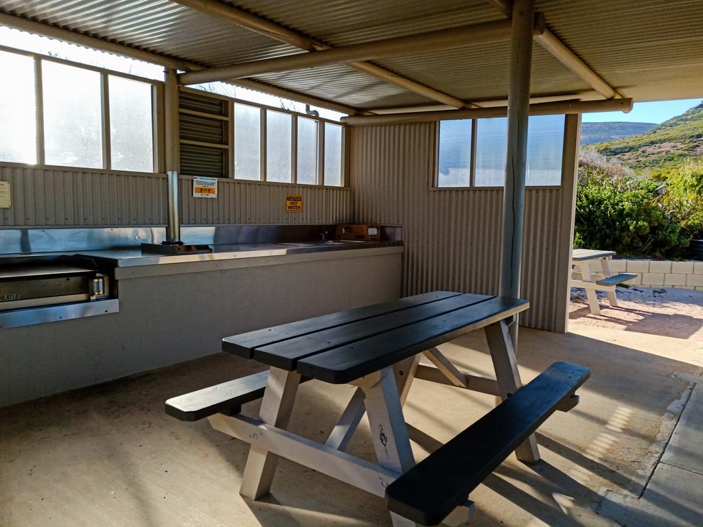 Camp kitchen at Cape Le Grand