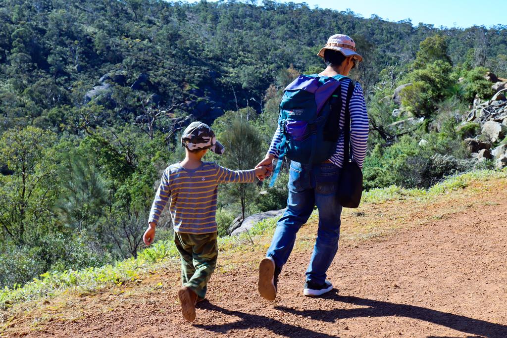 People walking at John Forrest National Park