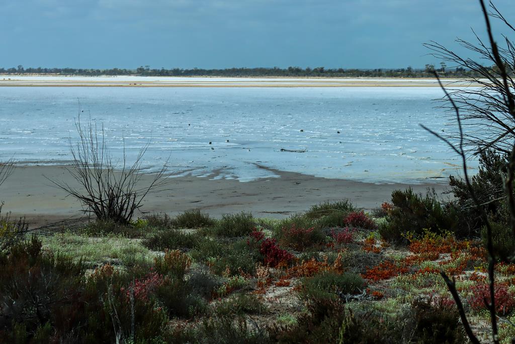 Eaglestone Rock and salty Lake Brown in the Wheatbelt