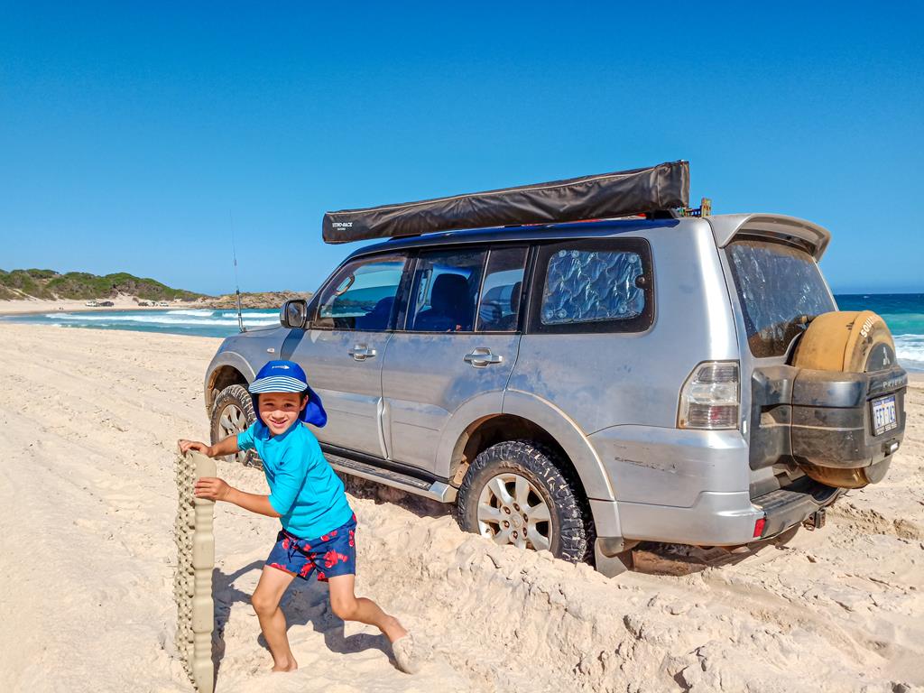 Recovering a vehicle at Boat Harbour
