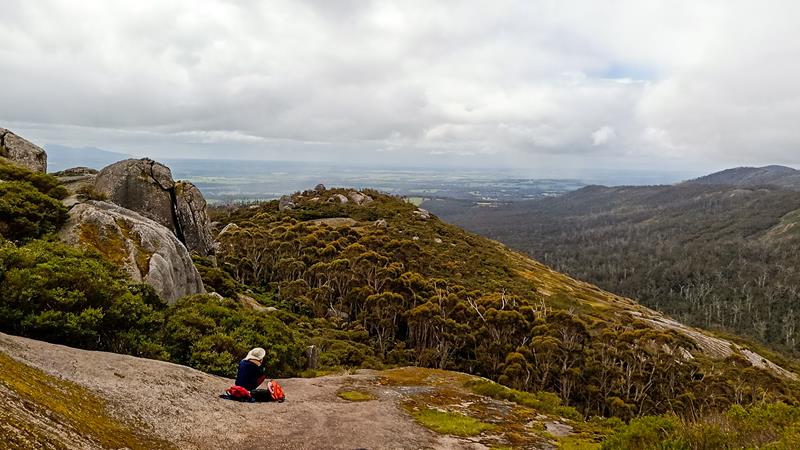 View from the Devils Slide hill at Porongurup National Park