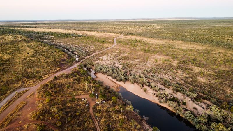Durack River crossing the Gibb River Road