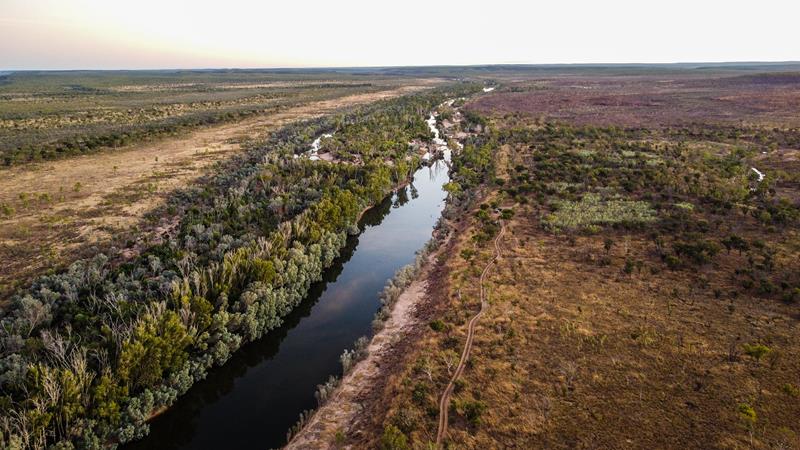 Durack River from above