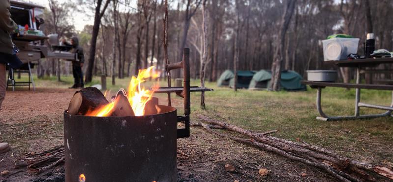 Camp fire