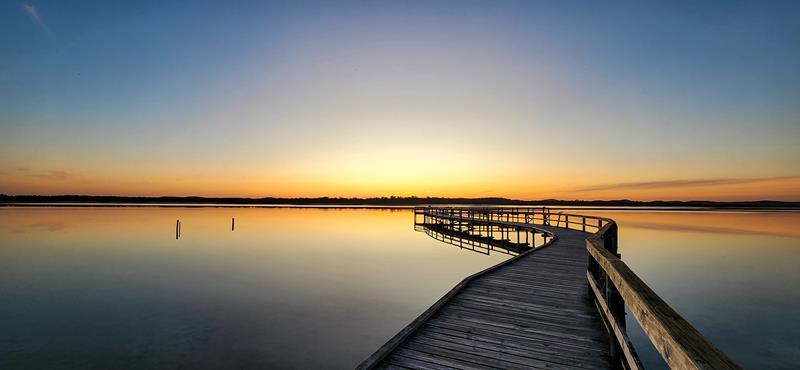 Sunset at Lake Clifton