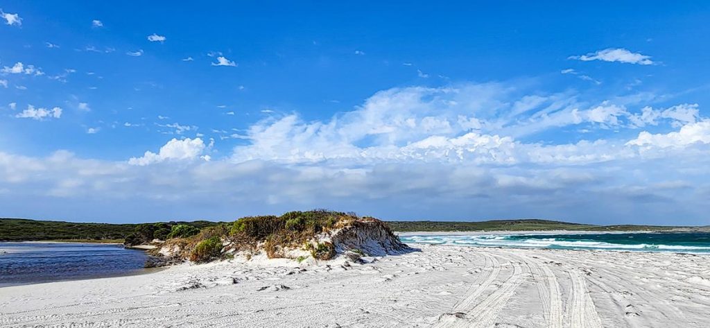 Poison Creek and Southern Ocean at Cape Arid National Par,k
