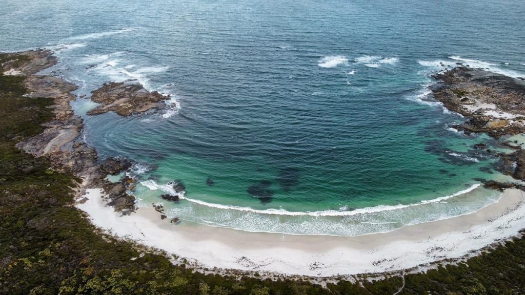 Jorndee Creek beach at Cape Arid