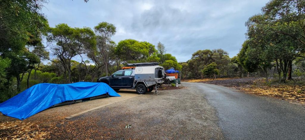 Hamersley Inlet campground in Fitzgerald River National Park