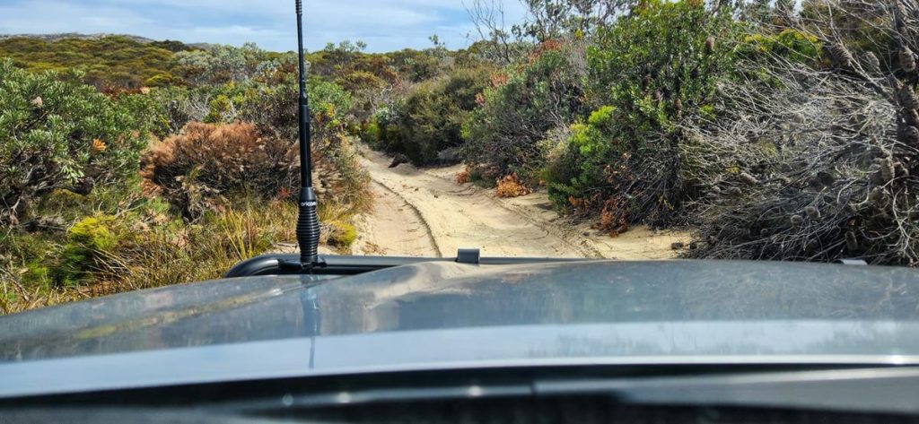 4WD track to Hamersley dunes