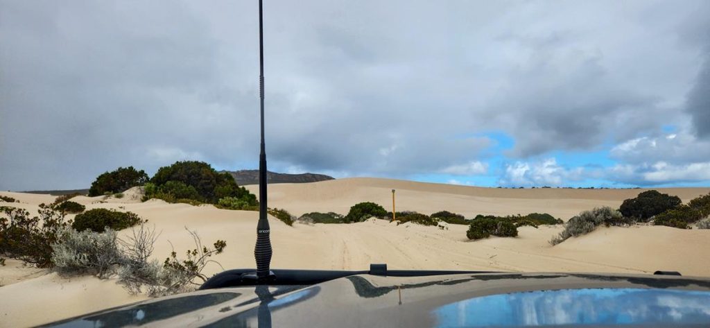 Hamersley dunes track