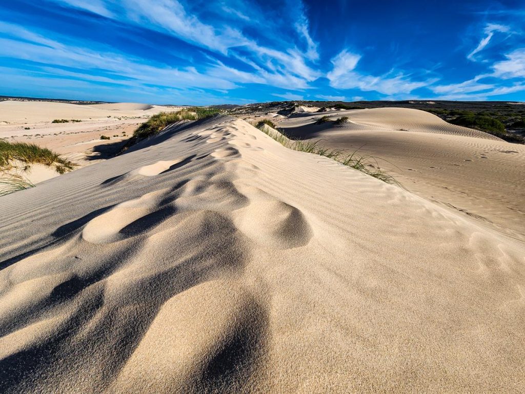 Sand dunes on Dirk Hartog Island