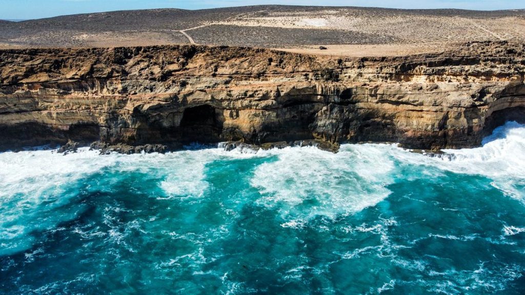 Zuytdorp Cliffs at False Entrance in Edel Land National Park