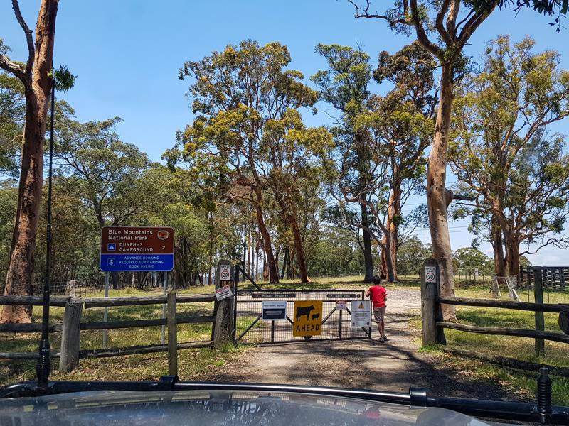 Road to Dunpbys campground