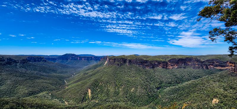Evans Lookout at Grand Canyon Track, Blue Mountains National Park, NSW
