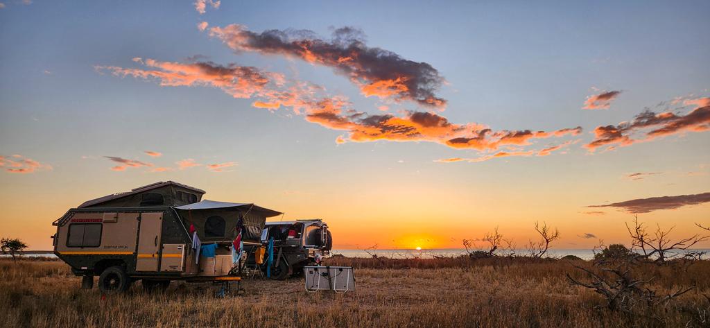 Sunset at Point Billie at Nyinggulara National Park