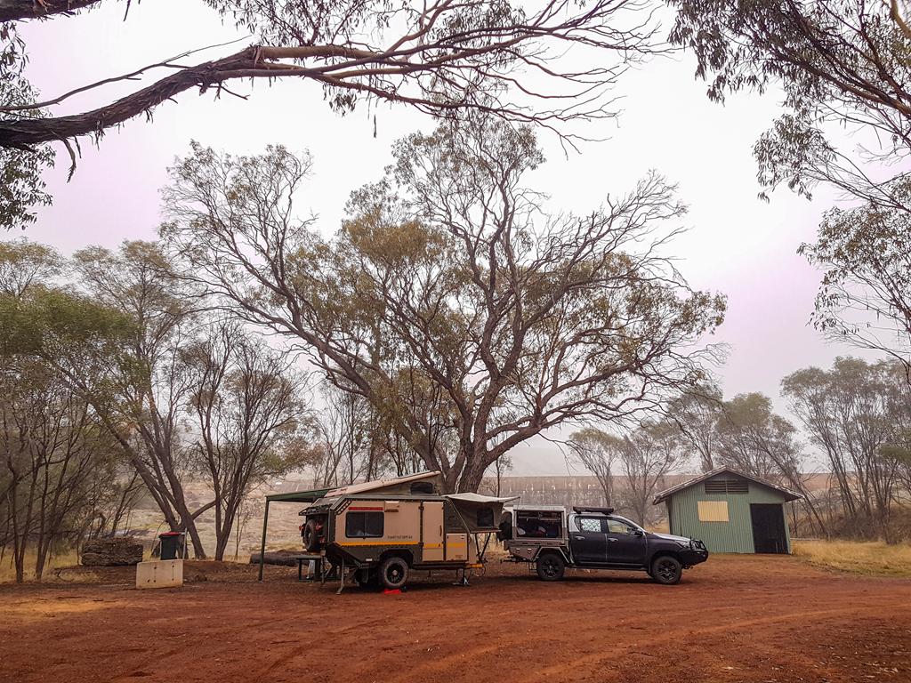 Camping at Toapin Weir