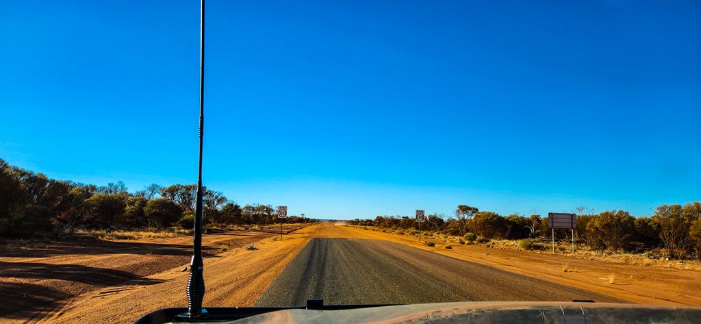 Great Central Road sealed section