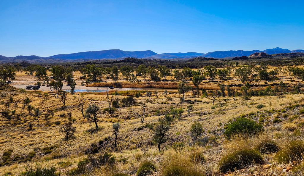 Finke 2 Mile bush camp at West MacDonnell National Park