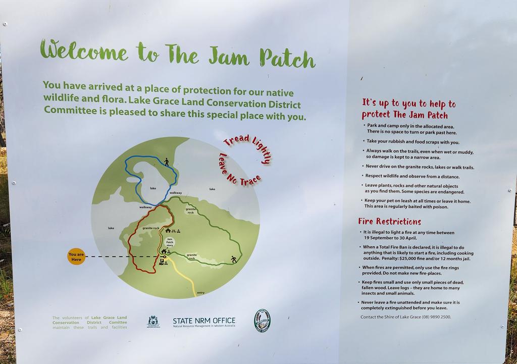 Map of the Jam Patch