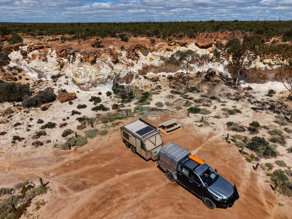 The Breakaways site along the Granite and Woodlands Discovery Trail. 