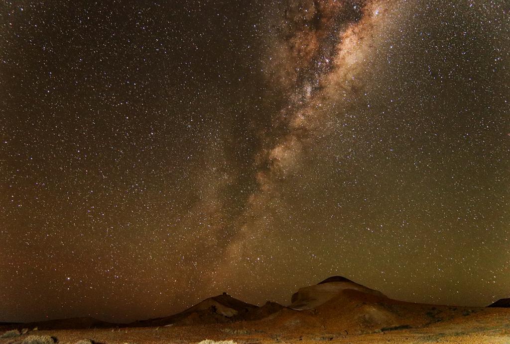 Kanku-Breakaways near Coober Pedy at night
