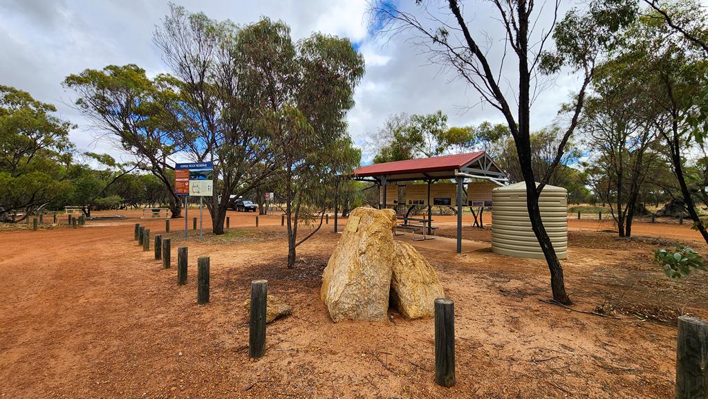 Facilities at Gorge Rock camping area
